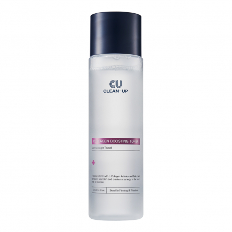 CUSKIN CLEAN-UP Collagen Boosting Toner (200мл) - Тонер Бустер с Коллагеном